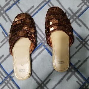 Beaded Brown Valley Lane Shoes